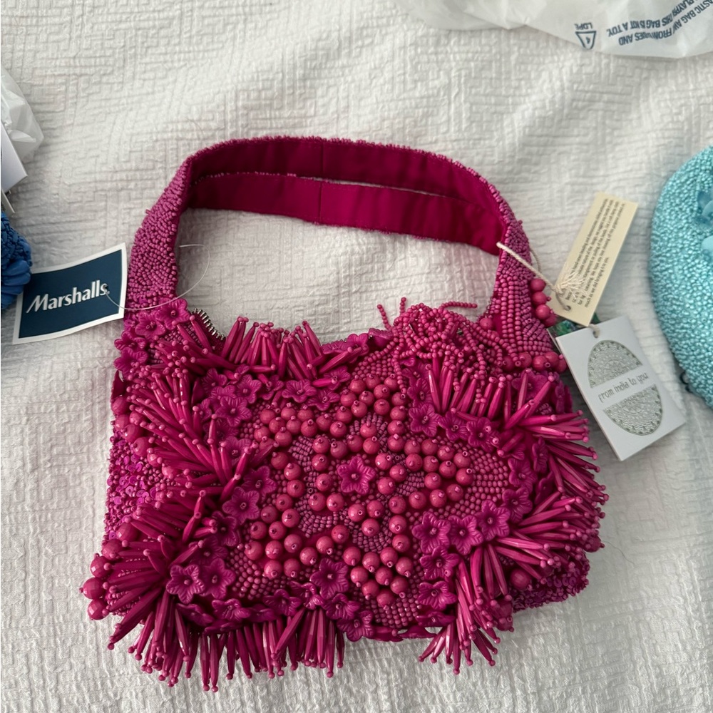 Marshall’s beaded purse